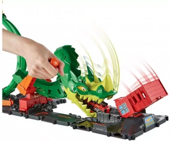 Трек Hot Wheels "Атака огненного дракона" HDP03 фото