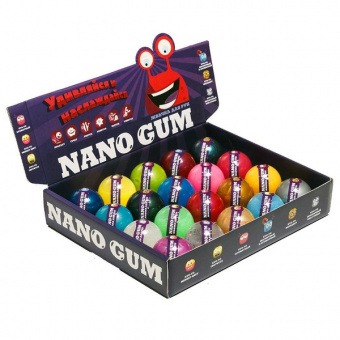 Nano gum Ассорти шоу-бокс, 25 гр.