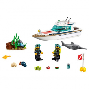 LEGO 60221 Яхта для дайвинга фото