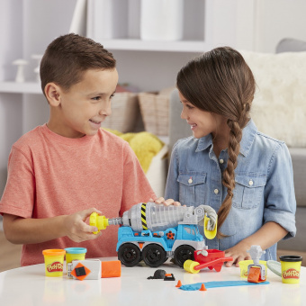 Набор для лепки Play-Doh Wheels Бетономешалка E6891