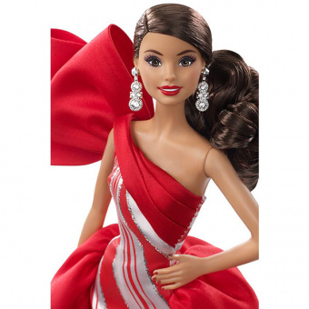Барби Праздничная кукла брюнетка Mattel Barbie FXF03