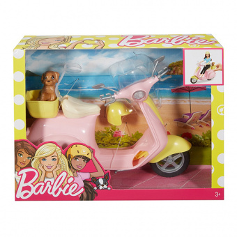 Barbie DVX56 Барби Мопед