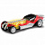 Hot Wheels HW90712 Машинка Хот вилс на батарейках свет+звук, механическая красная 16 см фото