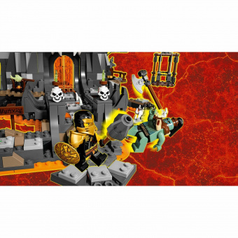 Конструктор LEGO Ninjago Подземелье колдуна-скелета 71722 фото