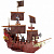 Пираты Карибского моря 29066P Корабль "Месть Королевы Анны" со световыми эффектами и аксессуарами