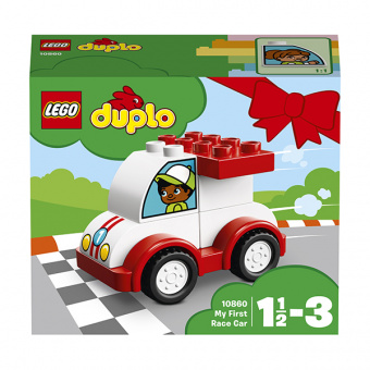 Lego Duplo 10860 Мой первый гоночный автомобиль фото