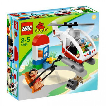 Lego Duplo 5794 Вертолет скорой помощи фото