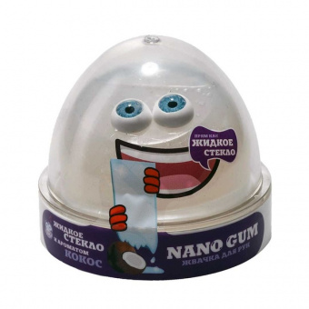 Nano gum Жидкое стекло с ароматом кокоса 50 гр.