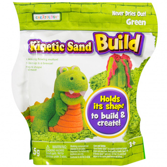 Kinetic sand 71428 Кинетический песок Build - набор из 2 цветов, в ассортименте