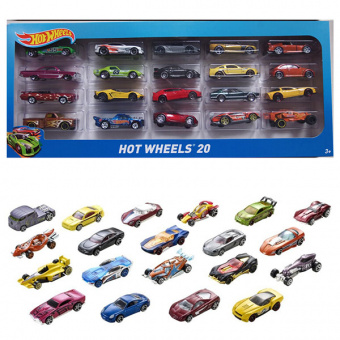 Mattel Hot Wheels H7045 Хот Вилс Базовые машинки 20 шт фото