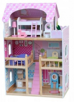 Кукольный домик из дерева - Nadia Wooden Toys