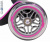 Самокат Globber Elite FL (Розовый) фото