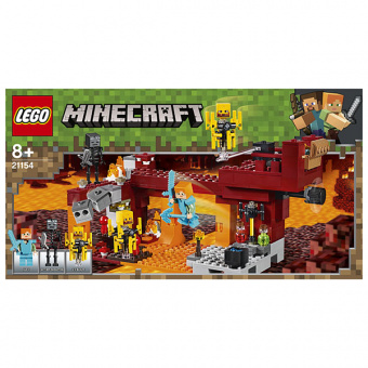 Конструктор ЛЕГО Майнкрафт Мост ифрита LEGO Minecraft 21154 фото