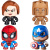 Hasbro Avengers E2122 Фигурки коллекционные МАРВЕЛ Hasbro Avengers E2122 Фигурки коллекционные МАРВЕЛ