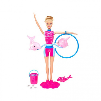 Barbie 8380X/1114690 Барби Серия "Кем быть?" Дрессировщик дельфинов