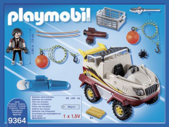 Конструктор Автомобиль амфибия Playmobil 9364PB