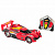 Hot Wheels HW90412 Машинка Хот вилс на батарейках свет+звук на РУ управлении, красная 23 см фото