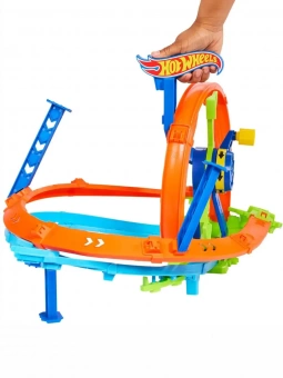 Трек Hot Wheels Колесо Кривошип Краш JBX65 фото