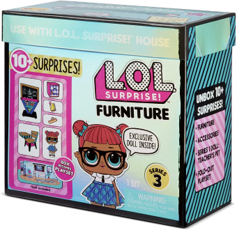 Набор Lol Furniture с куклой Teacher's Pet и мебелью 3 серия 570028