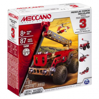 Meccano 91784 Меккано Техника службы спасения (3 модели) фото