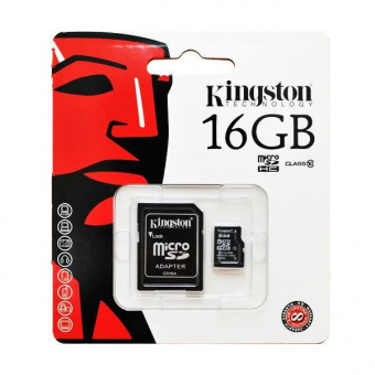 Флешка Micro SD 16 GB Kingston  6603712E