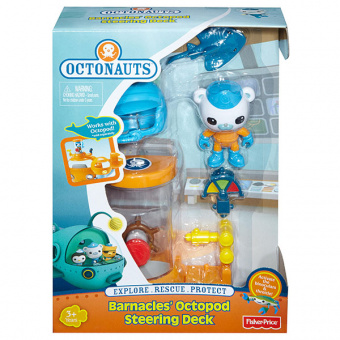 Mattel Octonauts BDL89 Октонавты Капитан Барнаклс и подводная палуба