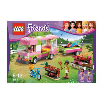 Лего Подружки 3184 Оливия и домик на колёсах фото