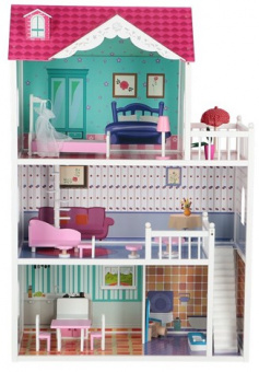 Кукольный домик из дерева - Alicia Wooden Toys