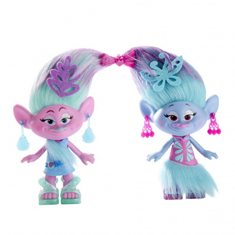 Hasbro Trolls B6563 Тролли Модные близнецы фото