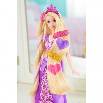 Disney Princess Кукла Рапунцель в наборе с аксессуарами Артикул CJP12 Mattel 29 см фото