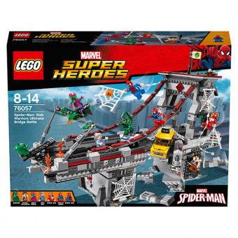 Lego Super Heroes Человек-паук: Последний бой воинов паутины 76057 фото