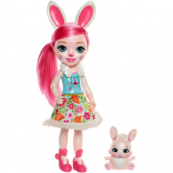 Большая кукла Enchantimals Бри Кролик с питомцем FRH51/FRH52 фото