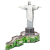 Кубик фан Статуя Христа-Искупителя (Бразилия) Cubic Fun C187h