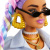 Кукла Barbie Экстра с радужными косичками GRN29