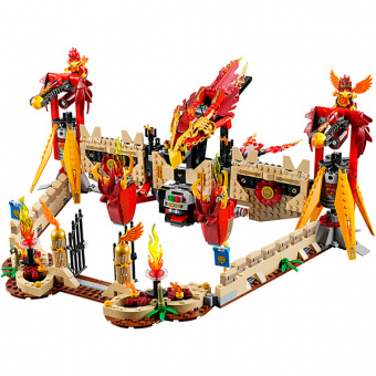 Лего Чима 70146 Огненный летающий Храм Фениксов фото