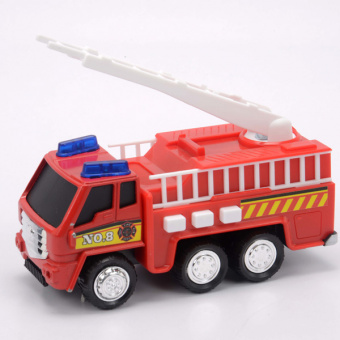 Soma 71320 Пожарная машина со световым и звуковым эффектом 12 см фото