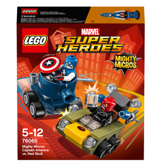 Lego Super Heroes Капитан Америка против Красного Черепа 76065 фото