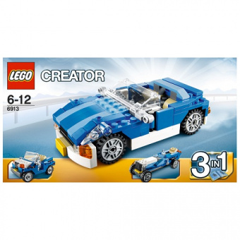 Конструктор Лего Криэйтор 6913 Синий кабриолет фото
