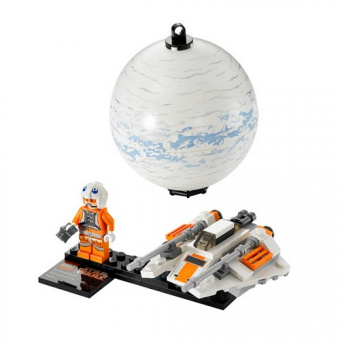 Lego Star Wars 75009 Лего Звездные Войны Снеговой спидер и планета Хот фото