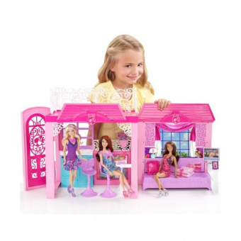 Barbie 4118Y/1114683 Барби Дом с куклой