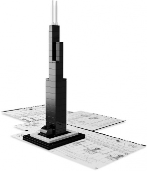 LEGO Architecture 21000 Уиллис Тауэр фото