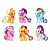 My Little Pony B0384 Фигурка с аксессуарами, в ассортименте
