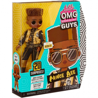Кукла-мальчик ЛОЛ ОМГ Guys Prince Bee 584032