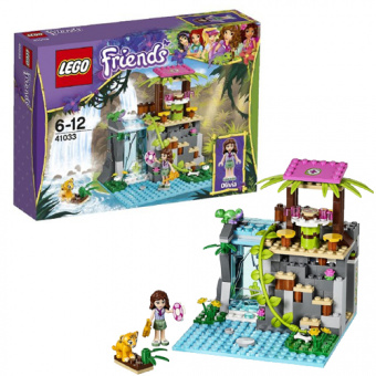 Конструктор Lego Friends 41033 Лего Джунгли: Спасение тигренка у водопада фото