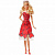Барби Коллекционная кукла в в красном платье Mattel Barbie FXC74