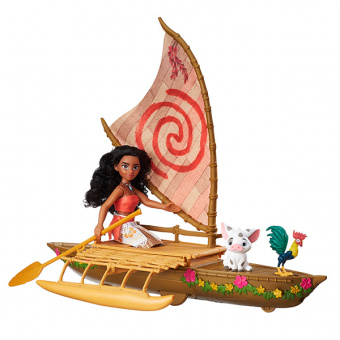 Hasbro Disney Princess B8308 Моана Игровой набор Моана в лодке фото
