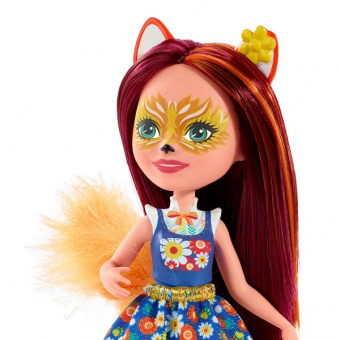 Кукла с питомцем Лисичка Фелисити Mattel Enchantimals FXM71 фото