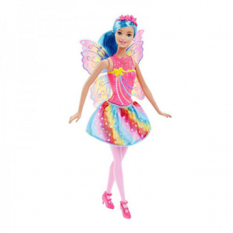 Barbie DHM56 Барби Кукла-принцесса Rainbow Fashion