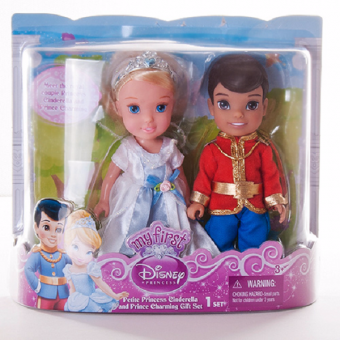 Игровой набор Disney Princess 756880 Принцессы Дисней Золушка и принц Чаминг, 15 см. фото