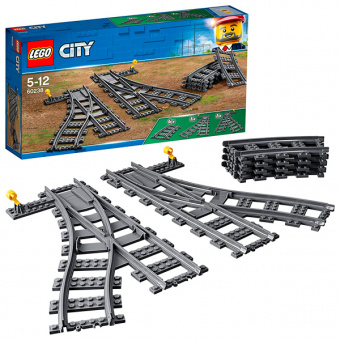 Lego City 60238 Конструктор Лего Город Железнодорожные стрелки фото